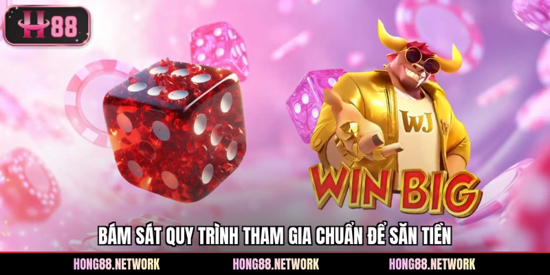 Bám sát quy trình tham gia chuẩn để săn tiền