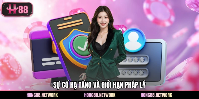 Sự cố hạ tầng và giới hạn pháp lý